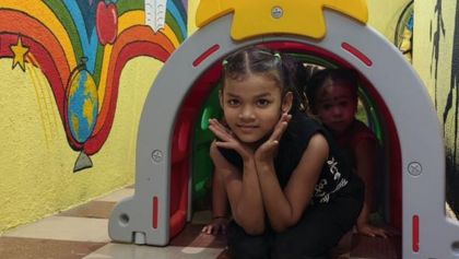 Children learning activity